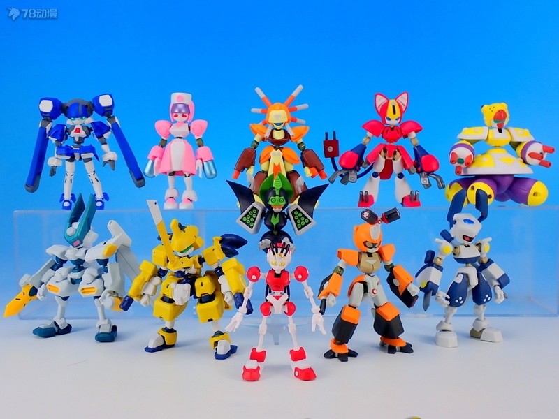 Model Kit Medabots - بانداي Kawaii عمل الشكل Gashapon Medarot