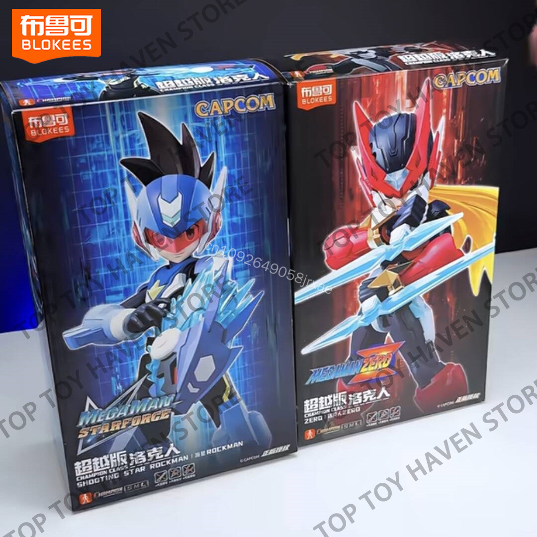 Model Kit Zero Megaman - مجموعة شخصيات أكشن جديدة من Blokees