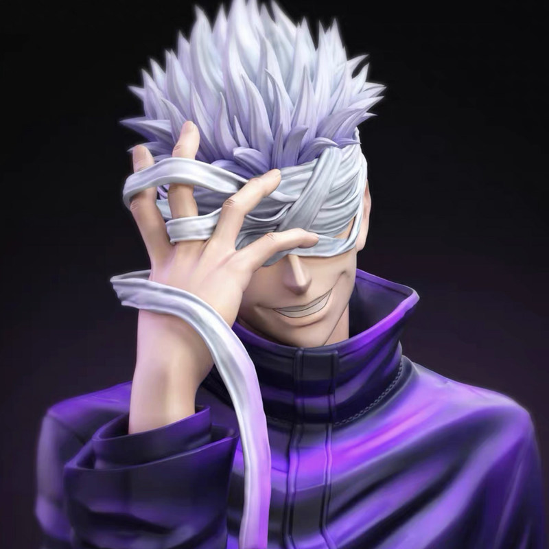 Model Kit Jujutsu Kaisen - مجسم شخصية أنمي ساتورو غوجو من