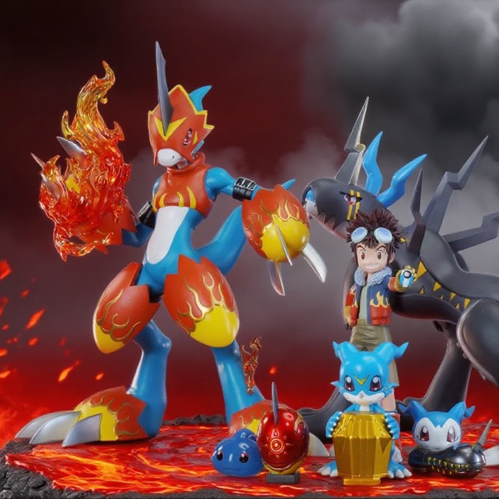Model Kit Medabots - 18 سنتيمتر أنيمي ديجمون مغامرة الشكل