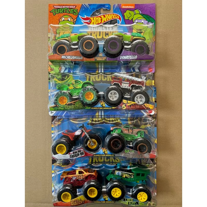 جديد حار عجلات الأصلي Fyj44 ال - مراجعة Hot Wheels Car Monster Trucks وسعره