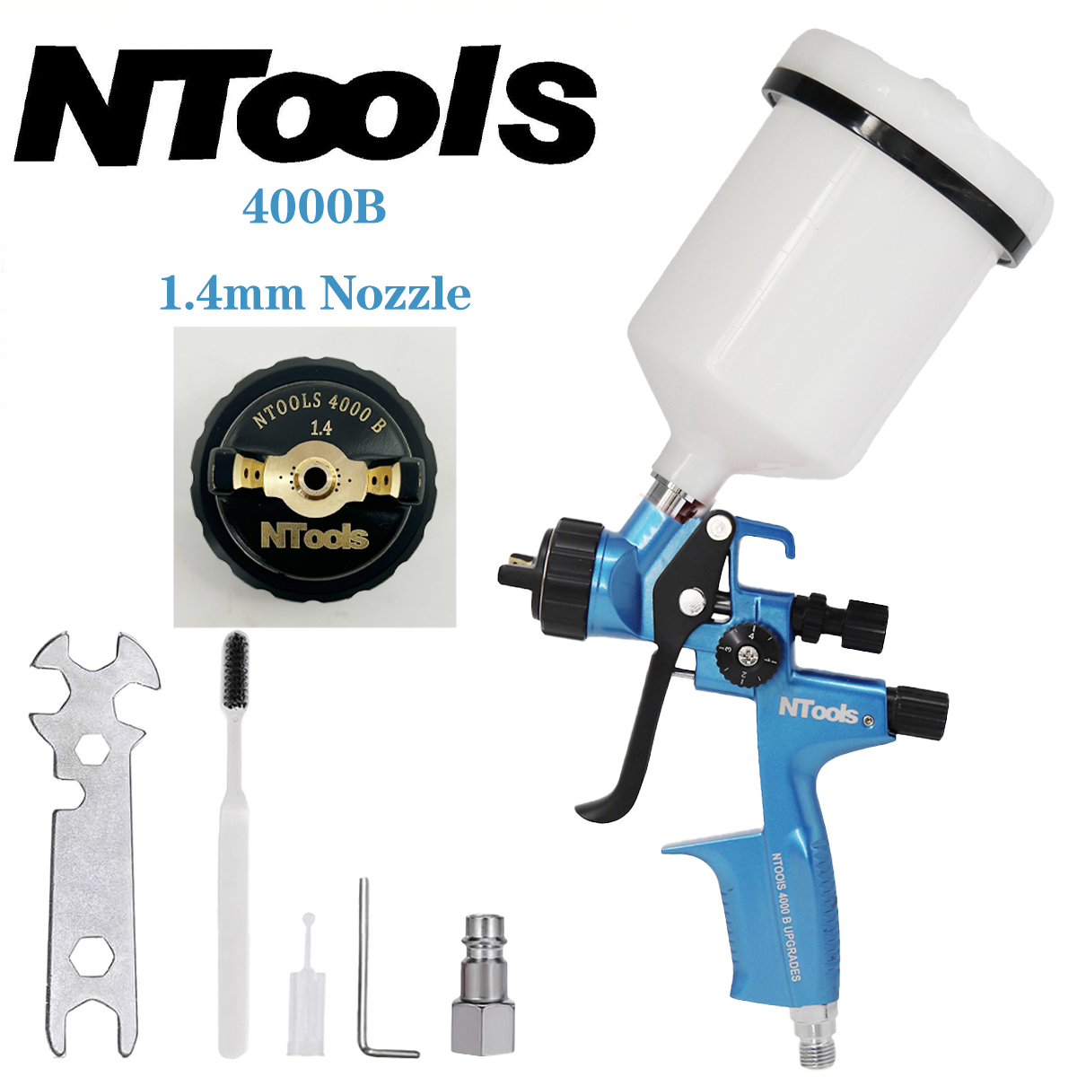 مسدس رش NTOOLS 4000B يمكن اختي - مراجعة Spray Can Lacquer وسعره