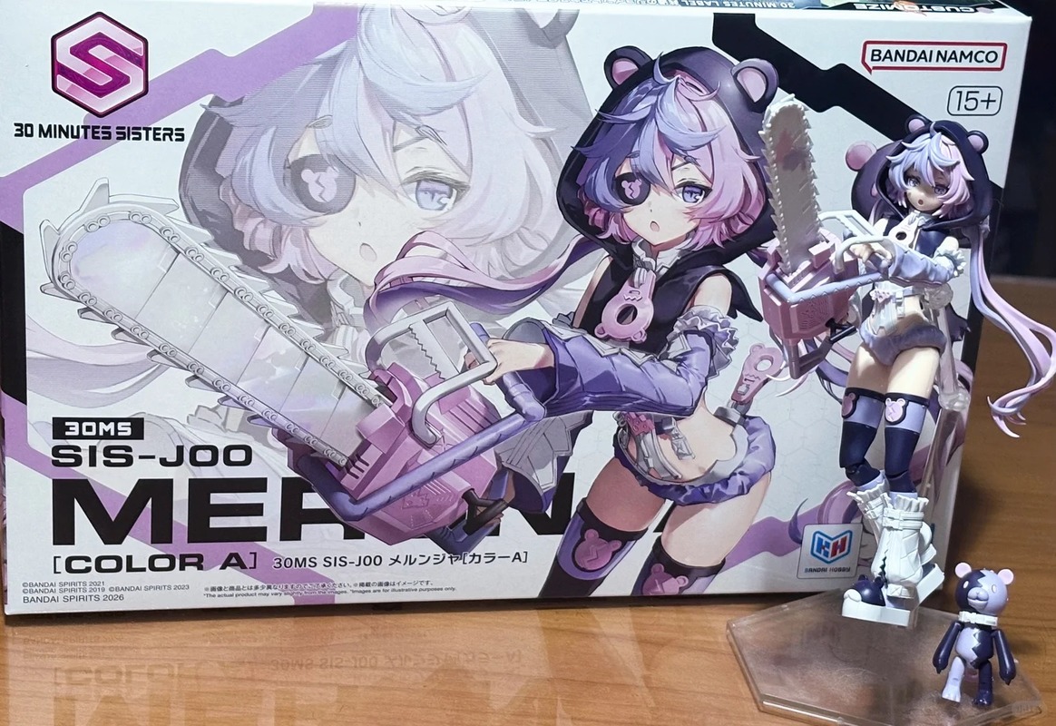 بانداي 30ms 30 Minutes Sisters - مراجعة Model Kit Bandai 30 وسعره