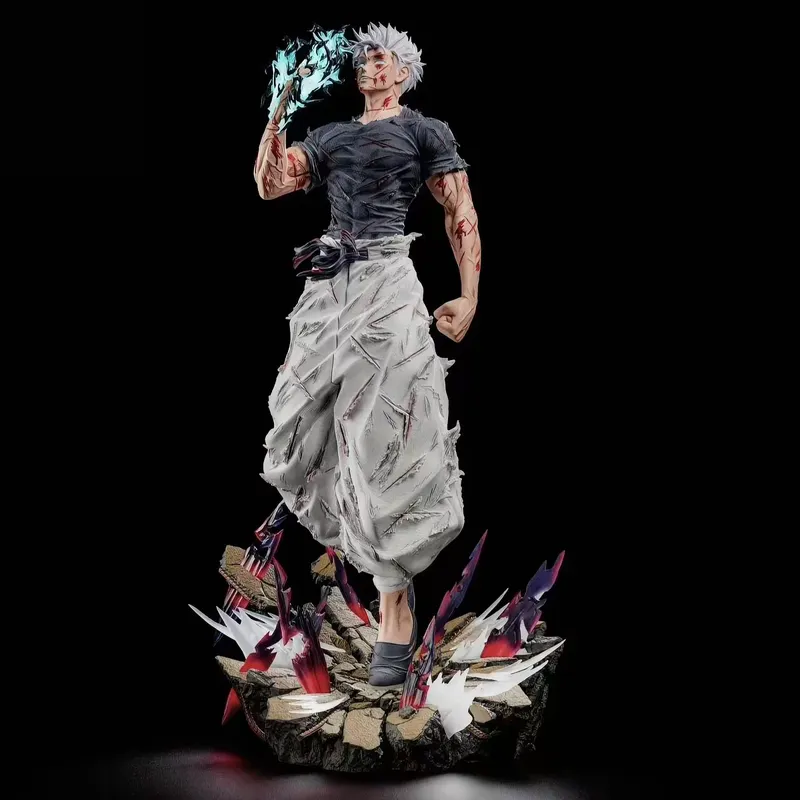 تمثال أنمي جوجو ساتورو من جوجو - مراجعة Model Kit Jujutsu Kaisen وسعره