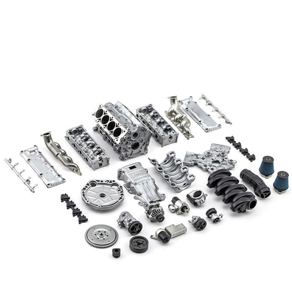 طقم تجميع نموذج محرك V8 داخلي  - مراجعة Model Kit Simulator وسعره