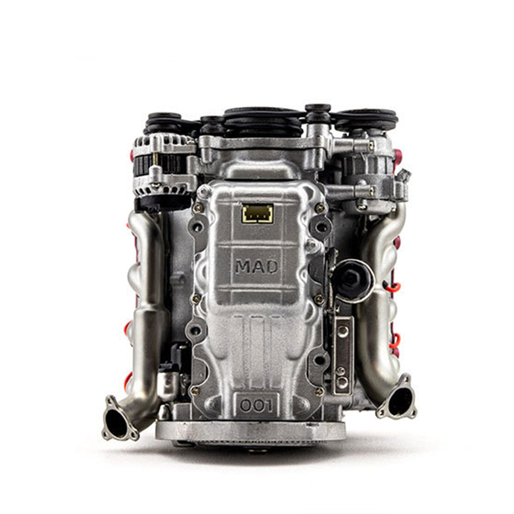 طقم تجميع نموذج محرك V8 داخلي  - مراجعة Model Kit Simulator وسعره