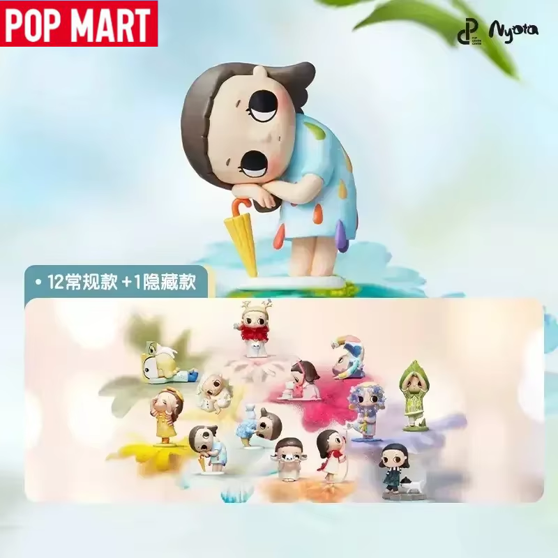 PopMart Nyota I AM THE SEASONS - مراجعة Model Kit Anime Girl وسعره