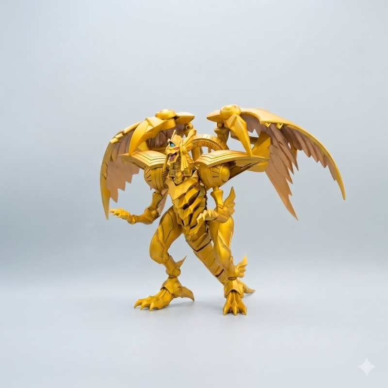 【متوفر في المخزون】مجسمات باندا - مراجعة Model Kit Yugioh Ra وسعره