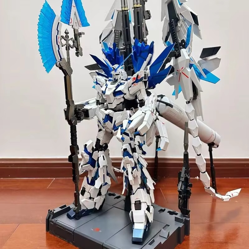 متوفر في المخزون Hg 1/144 Rx-0 - مراجعة Model Kit Unicorn وسعره