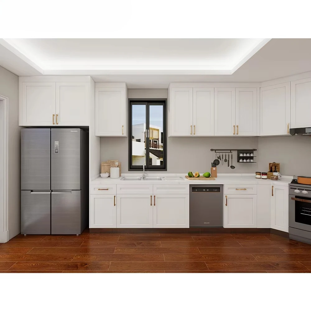 مجموعة كاملة من الخزائن البيضا - مراجعة Model Kitchen Set Aluminium وسعره