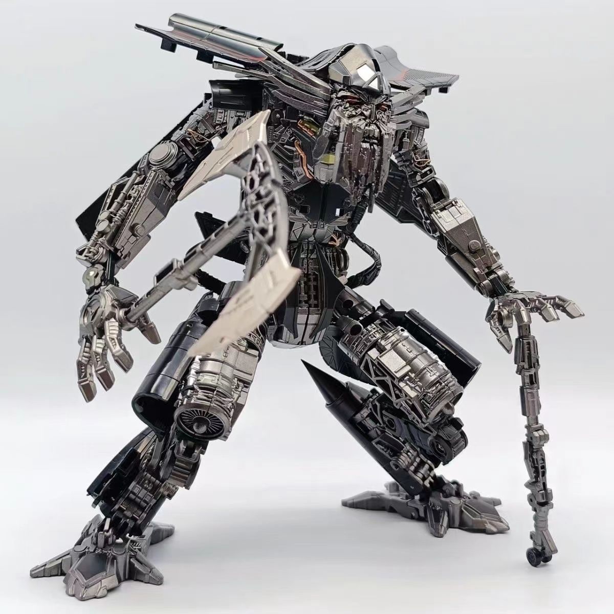 تحول بايوي Jetfire Skyfire ، ا - مراجعة Model Kit Zoid وسعره