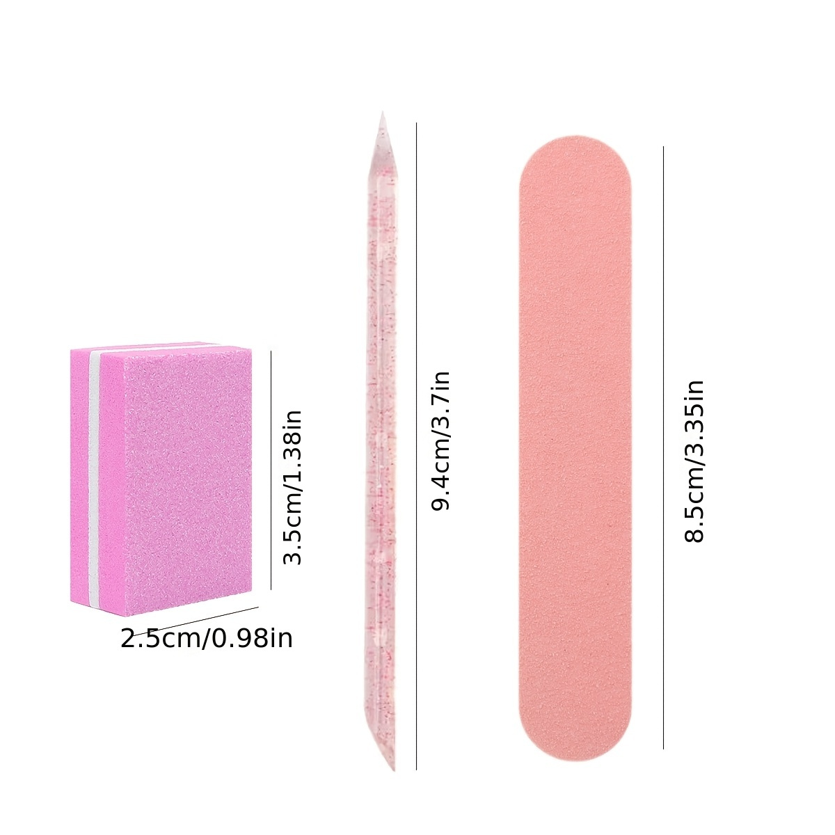 [30 قطعة من أدوات فن الأظافر]  - مراجعة Sanding Stick Set وسعره