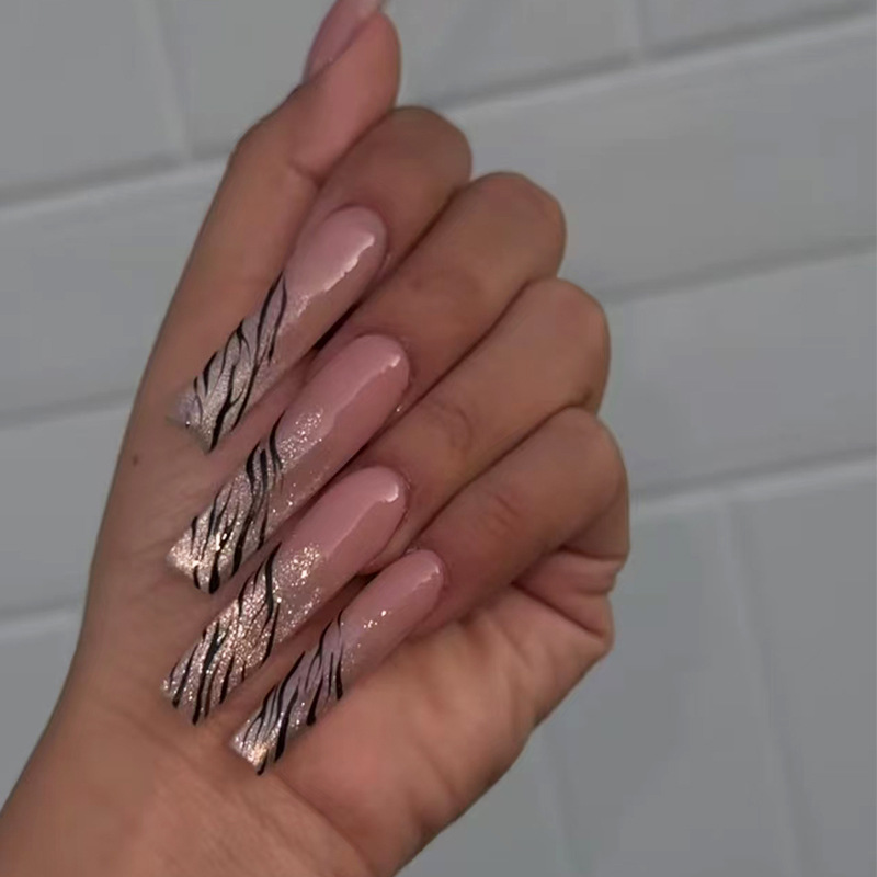 24 قطعة أظافر صناعية طويلة على - مراجعة Sanding Stick Set وسعره