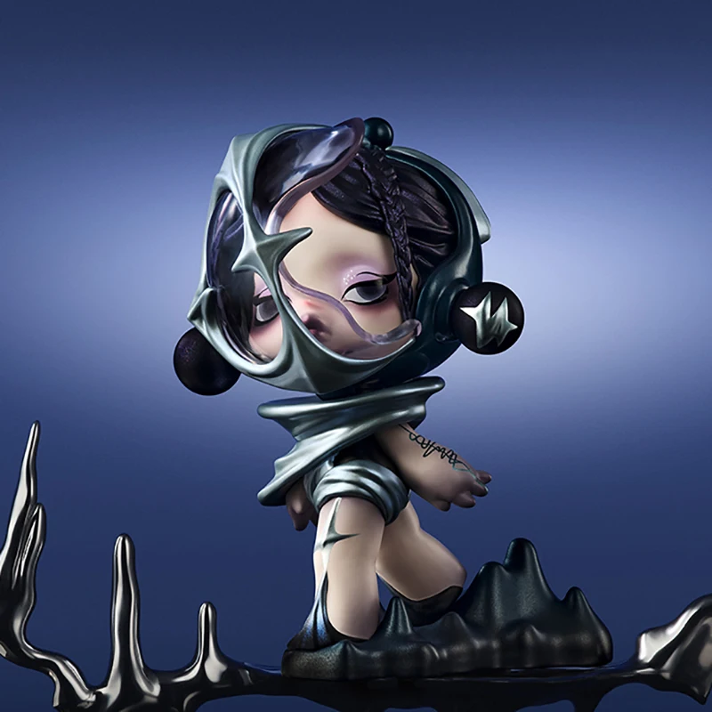 البوب مارت SKULLPANDA سلسلة ال - مراجعة Model Kit Anime Girl وسعره