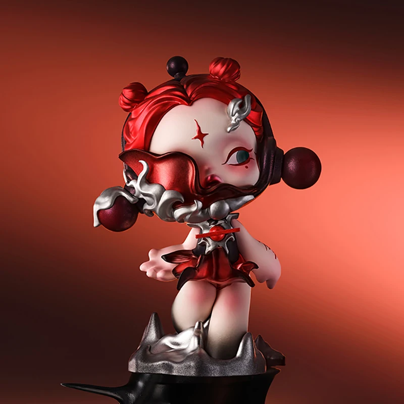 البوب مارت SKULLPANDA سلسلة ال - مراجعة Model Kit Anime Girl وسعره
