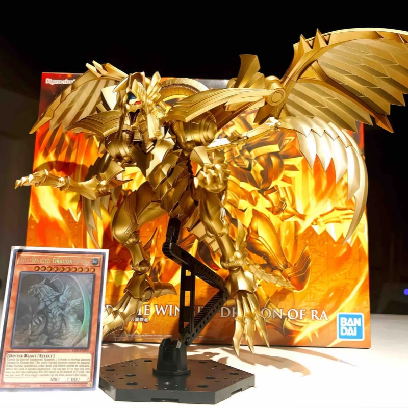 بانداي فيجر رايز: التنين المجن - مراجعة Model Kit Yugioh Ra وسعره