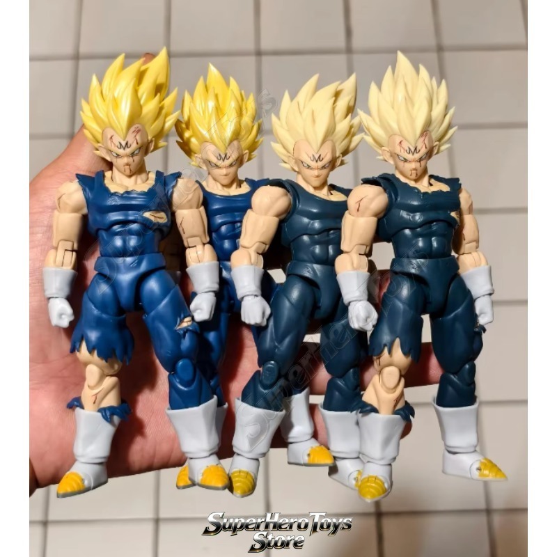 دمية أكشن أنمي دراغون بول SHF  - مراجعة Model Kit Vegeta وسعره