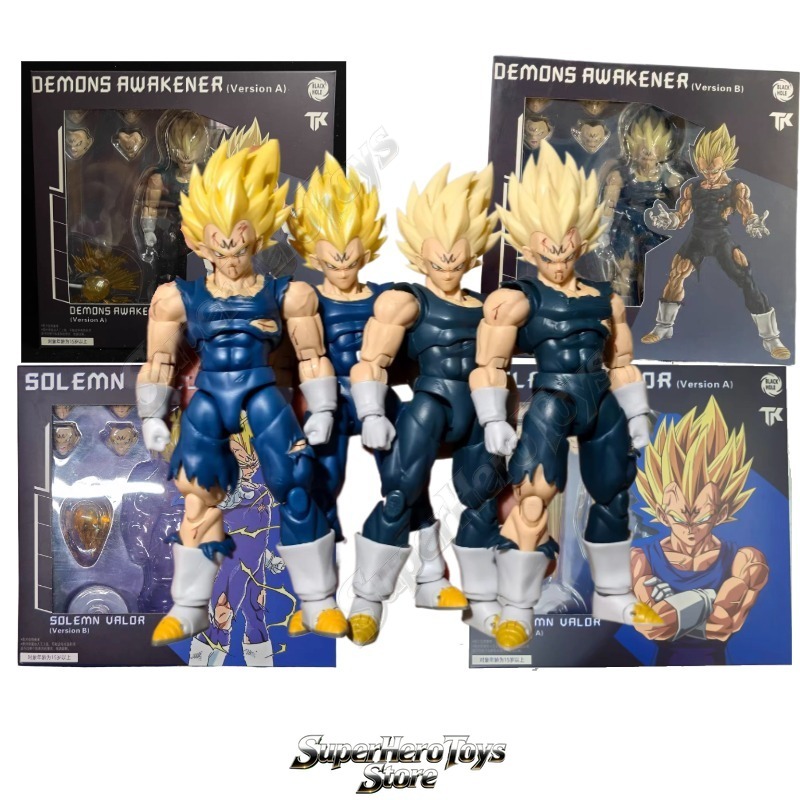 دمية أكشن أنمي دراغون بول SHF  - مراجعة Model Kit Vegeta وسعره