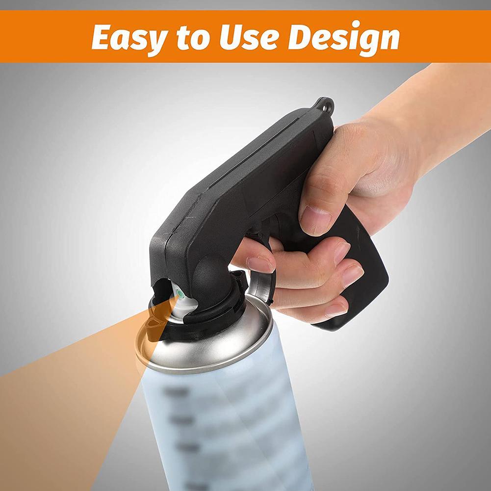 بندقية رش الطلاء العالمي مع مق - مراجعة Spray Can Lacquer وسعره