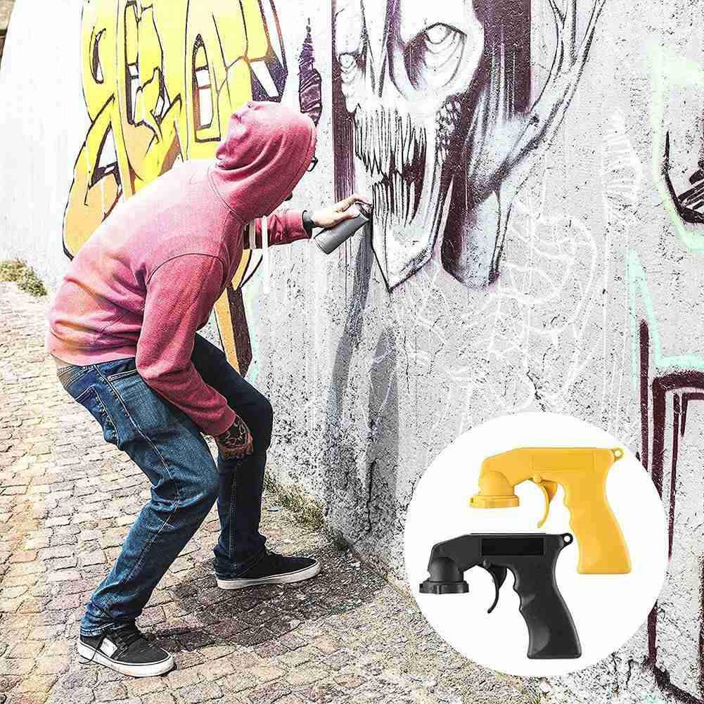 بندقية رش الطلاء العالمي مع مق - مراجعة Spray Can Lacquer وسعره